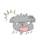 構ってちゃんの黒ペキもも（個別スタンプ：22）