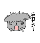 構ってちゃんの黒ペキもも（個別スタンプ：23）