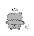 構ってちゃんの黒ペキもも（個別スタンプ：35）