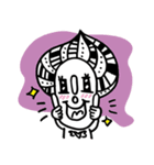 Exclamation Alien say hello to you！！！（個別スタンプ：1）