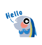 Platoo(M) ＆ Pluta(W) Mackerel Lover（個別スタンプ：1）