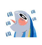 Platoo(M) ＆ Pluta(W) Mackerel Lover（個別スタンプ：10）