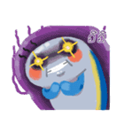 Platoo(M) ＆ Pluta(W) Mackerel Lover（個別スタンプ：23）