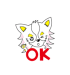 ミラクル犬 ミュー（個別スタンプ：3）