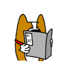 犬と男（個別スタンプ：25）