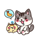 We love cat friends（個別スタンプ：10）