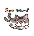 We love cat friends（個別スタンプ：16）