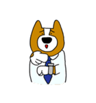 犬と男 3（個別スタンプ：3）