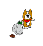 犬と男 3（個別スタンプ：38）