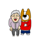 犬と男 3（個別スタンプ：40）