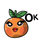 Cute Oranges emoji - all best for you（個別スタンプ：3）