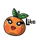 Cute Oranges emoji - all best for you（個別スタンプ：5）
