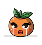 Cute Oranges emoji - all best for you（個別スタンプ：8）