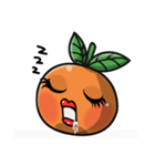 Cute Oranges emoji - all best for you（個別スタンプ：12）
