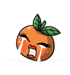Cute Oranges emoji - all best for you（個別スタンプ：14）