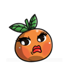 Cute Oranges emoji - all best for you（個別スタンプ：16）