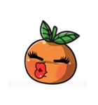 Cute Oranges emoji - all best for you（個別スタンプ：17）