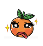 Cute Oranges emoji - all best for you（個別スタンプ：21）
