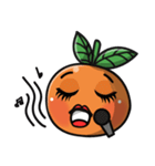 Cute Oranges emoji - all best for you（個別スタンプ：24）