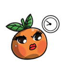 Cute Oranges emoji - all best for you（個別スタンプ：27）