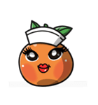 Cute Oranges emoji - all best for you（個別スタンプ：32）