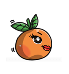 Cute Oranges emoji - all best for you（個別スタンプ：34）