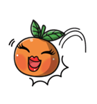 Cute Oranges emoji - all best for you（個別スタンプ：35）