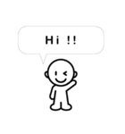 大人おしゃれな シンプルスタンプ英語（個別スタンプ：20）