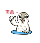 Polar Bears,Penguin and Seal-Part3（個別スタンプ：8）