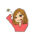 あやちゃん スタンプ（個別スタンプ：35）