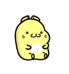 cute pudding mouse（個別スタンプ：35）