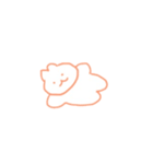 作画が不安定なくまちゃん（個別スタンプ：9）