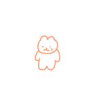 作画が不安定なくまちゃん（個別スタンプ：11）