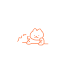 作画が不安定なくまちゃん（個別スタンプ：19）