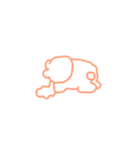 作画が不安定なくまちゃん（個別スタンプ：23）