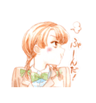 少女漫画印（個別スタンプ：3）