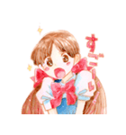 少女漫画印（個別スタンプ：13）