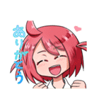元気！あいかちゃんスタンプ（個別スタンプ：10）