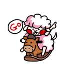 羊と羊の人形（個別スタンプ：30）