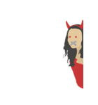 Woman needs no words（個別スタンプ：4）