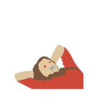 Woman needs no words（個別スタンプ：5）