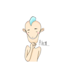 Mohawk Man [EN]（個別スタンプ：6）