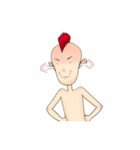 Mohawk Man [EN]（個別スタンプ：32）