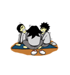 Ambumahbub and a cup of coffee（個別スタンプ：3）