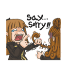 Counter service staff 01（個別スタンプ：13）