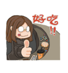 Counter service staff 01（個別スタンプ：21）