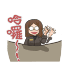 Counter service staff 01（個別スタンプ：28）