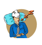 Engineer white hat（個別スタンプ：17）
