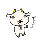 伝説のやぎ（個別スタンプ：34）
