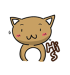 a BrownCat（個別スタンプ：1）